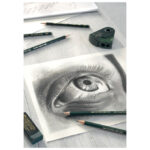 Olovka grafitna 8B Castell 9000 Faber-Castell 119008 - Slika 3