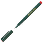 Flomaster finepen 0,4 mm Faber-Castell 1511 crveni - Slika 3