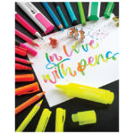 Signir 1-5 mm 46 Superfluorescent Faber-Castell 154607 žuti - Slika 4