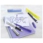 Olovka kemijska gumirana Poly Ball M Faber-Castell 241151 plava - Slika 2