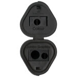 Šiljilo pvc s pvc kutijom 3rupe Grip 2001 Trio Faber-Castell 183897 srebrno blister!! - Slika 2