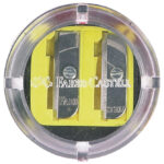 Šiljilo pvc s pvc kutijom 2rupe okruglo Faber-Castell 185498 blister - Slika 2