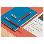 Olovka kemijska drveno tijelo (drvo kruške) Ambition Faber-Castell 148131 smeđa-SELECTIVE - Slika 4