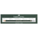 Olovka grafitna B s gumicom Castell 9000 Faber-Castell 119201 - Slika 2