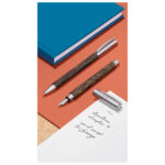 Olovka kemijska drveno tijelo (drvo kokos) Ambition Faber-Castell 148150 smeđa/crna-SELECTIVE - Slika 4