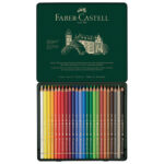 Boje drvene  24boje metalna kutija Polychromos Faber-Castell 110024 - Slika 2