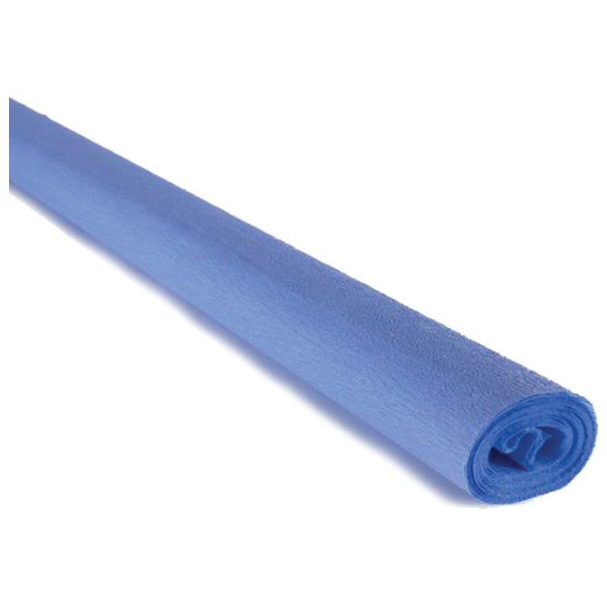 000002100 Papir krep 40 g 50x250 cm Cartotecnica Rossi 276 svijetloplavi - Slika 1