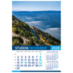 Kalendar "More 2026" 13 listova, spirala - Slika 4