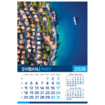 Kalendar "More 2026" 13 listova, spirala - Slika 9