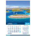 Kalendar "More 2026" 13 listova, spirala - Slika 10