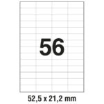 Etikete ILK  52,5x21,2 mm pk100L Zweckform 3668