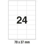 Etikete ILK  70x37 mm pk100L Zweckform 3474