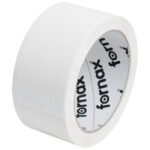 Traka ljepljiva 48 mm/66m solvent 28my Fornax bijela