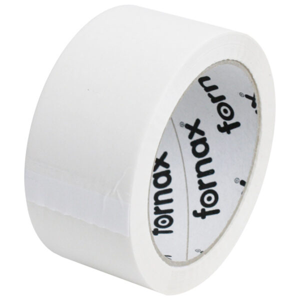 Traka ljepljiva 48 mm/66m solvent 28my Fornax bijela