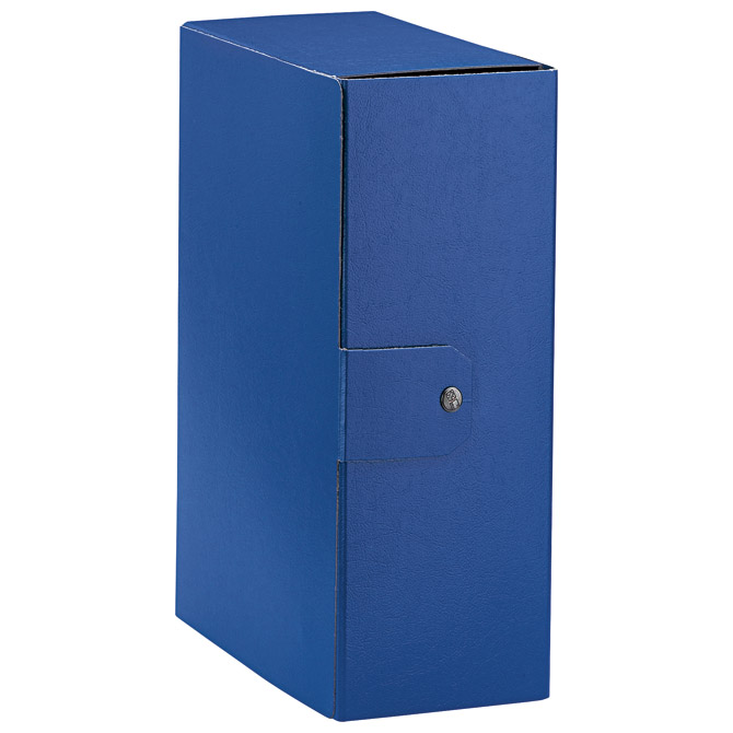 000002592 Mapa s gumbom hrbat-120 mm A4 Eurobox Esselte C3205/390332050 plava - Slika 1