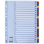 Pregrada kartonska A4 A-Z kolor 20listova Esselte 100166