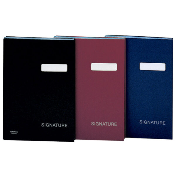 Mapa potpisna s prozorom Donau 8690001-01 crna