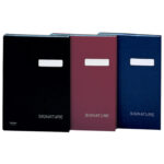 Mapa potpisna s prozorom Donau 8690001-05 bordo