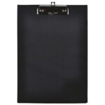 Ploča klip+kvačica A4 kartonski pp Fornax crna