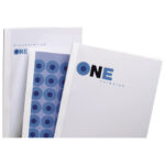 Korice za termo uvez 10 mm 240g glatke A4 pk100 GBC IB370168 bijele!!