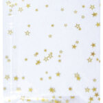 Vrećice ukrasne celofan 18x30 cm sa zvjezdicama pk10 Heyda 20-30892 53 prozirne