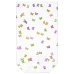 Vrećice ukrasne celofan 11,5x19 cm s leptirićima pk10 Heyda 20-30892 41 prozirne