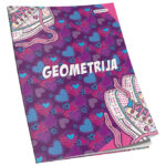 Obrazac školski geometrija Premium Connect Girl