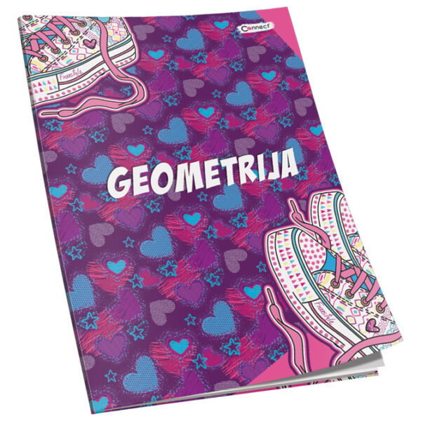 Obrazac školski geometrija Premium Connect Girl