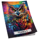 Obrazac školski pisanka "D" za 4razred Premium Connect Girl - Slika 4