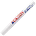 Marker permanentni lakirajući 2-4 mm Edding 750 bijeli - Slika 7