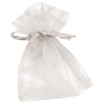 Vrećice ukrasne organdi 10x8 cm pk24 Knorr Prandell 21-6399410 bijele