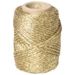 Špaga ukrasna metalik fi-1,5 mm/20m Knorr Prandel 21-6266171 zlatna - Slika 2