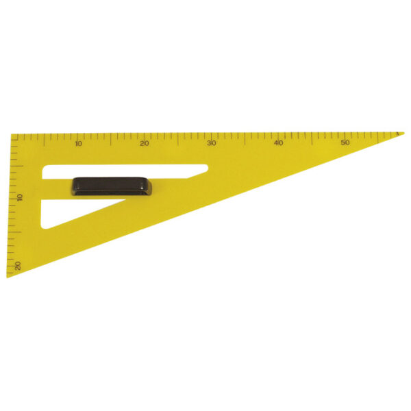 Trokut za školsku ploču pvc 60 cm 70° Arda