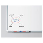 Marker za bijelu ploču 1,5-3 mm Edding Retract 12 crni - Slika 3