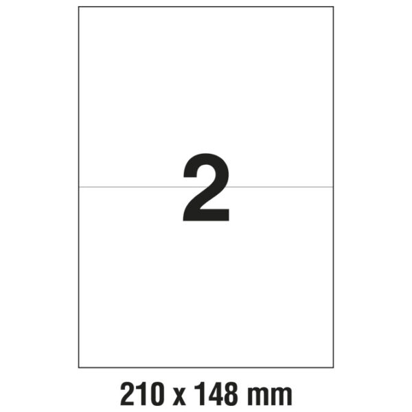 Etikete ILK 210x148 mm pk100L Zweckform 3655