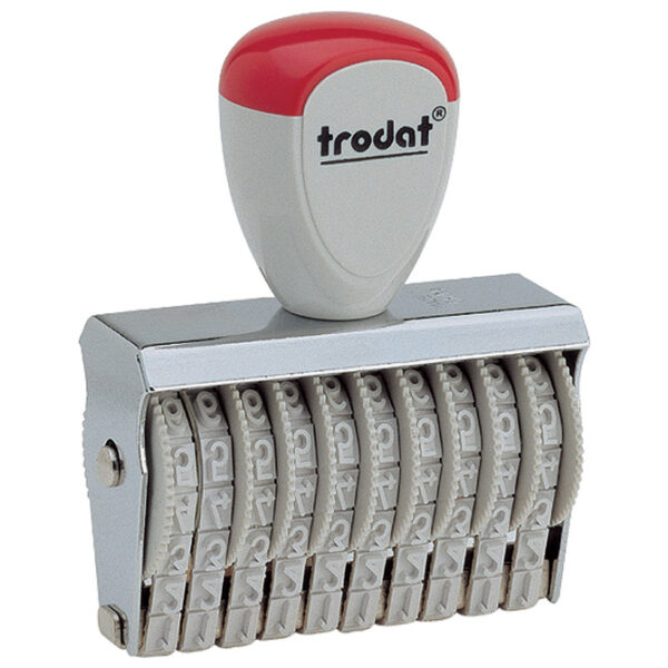 Numerator gumeni 10mjesta H- 9 mm Trodat 15910