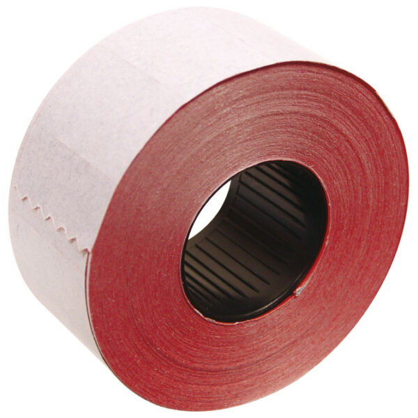 Etikete u roli 26x16 mm četvrtaste dvoredne pk36 Printex crvene