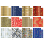 Papir ukrasni rola 70x200 cm Hot Metal novogodišnji Rex-Saul Sadoch HM3J1NAT