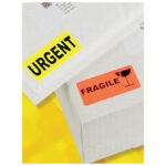 Etikete LK  63,5x29,6 mm pk25L Zweckform L6003-25 neon crvene - Slika 3