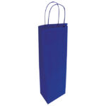 Vrećice ukrasne-boca natron 14x38x8 cm pletena ručka pk50 Duga tamnoplave