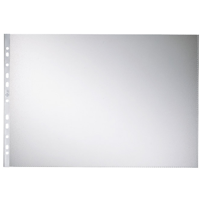 000005933 Fascikl uložni A3 120my pp mat-perforacija na užoj strani pk50 Donau 1762095-00 - Slika 1