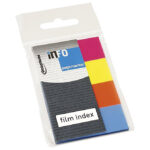 Zastavica 20x50 mm 4bojex40L Global Notes 2671-09 prozirna sortirano blister