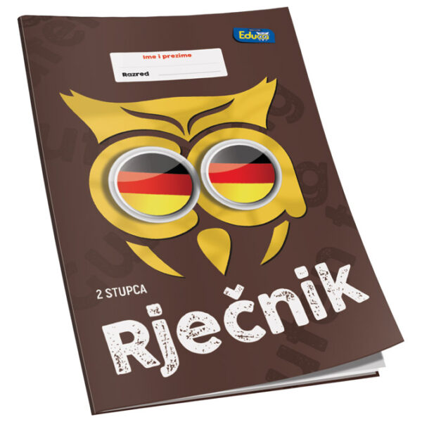 Obrazac školski rječnik A6 40L 2kolone Educa