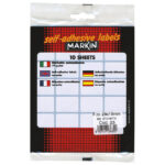 Etikete slep  28x19 mm pk10L Markin 10023 blister
