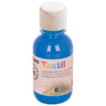 Boja tempera za tekstil 125ml Primo 410TX125501 plava cyan