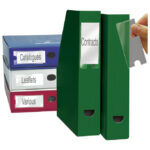 Etui za registrator samoljepljiv  55x150 mm+karton pk6 3L.(Djois)10340 blister