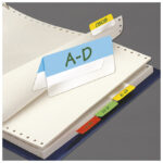 Zastavica 40x12 mm čvrste obostrane pk24 3L.(Djois)10532 sortirano blister