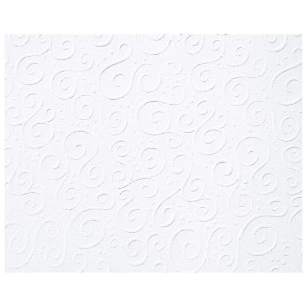 Papir ukrasni s uzorkom A4 220g pk20 Primavera Milano Heyda 20-47726 25 bijeli