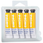 Boja tempera 12ml aluminijska tuba pk5 Primo 440TRA201 žuta blister
