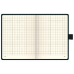 Notes A6 karo 96L šamoa 80g s gumicom Kompagnon Brunnen 10-55218-05 crni - Slika 3